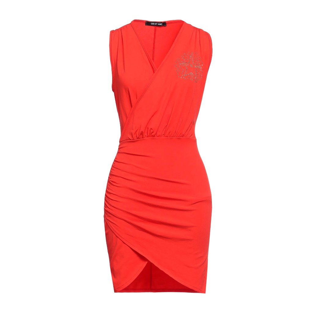 Odi Et Amo Italian Cotton Jersey Mini Dress: Chic Elegance In Size 2
